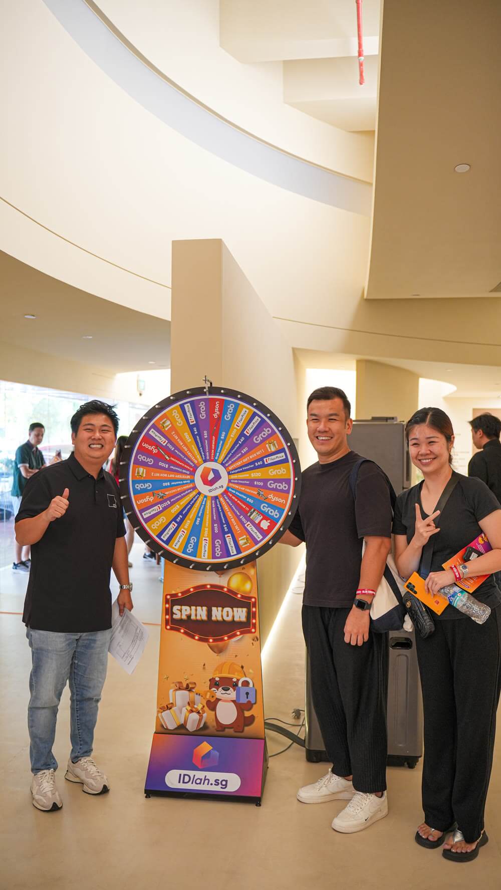 Homeowners at the Sure-Win Lucky Wheel