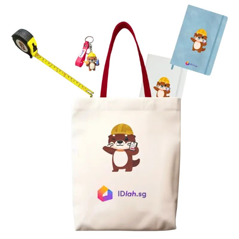 Homeowner Gift Pack — tote, notebook, measuring tape and keychain